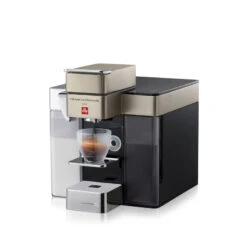 Illy Y5 IperEspresso Milk, Espresso & Coffee Machine - Satin -Coffee Series Shop francis francis y5 satin milk espresso machine