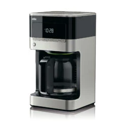 Braun KF7150BK BrewSense Coffee Maker In Black/Stainless