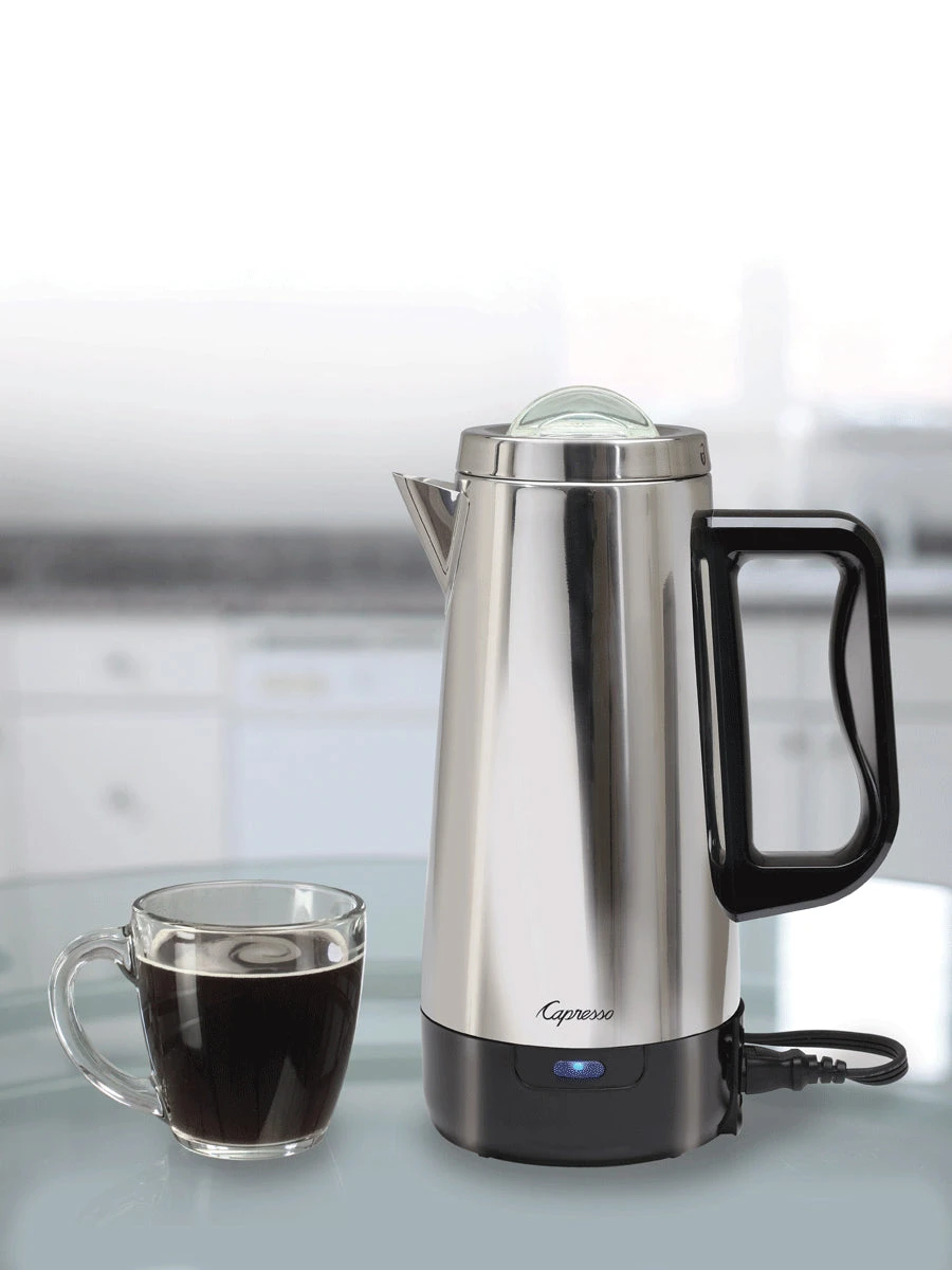 Capresso Perk Electric Percolator 12-Cup 4 Capresso Perk Electric Percolator 12-Cup - Image 2