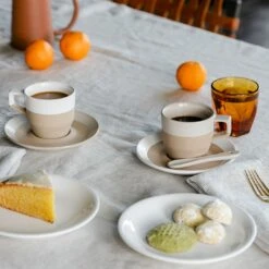 NotNeutral White Pico Cappuccino And Latte Saucer -Coffee Series Shop pico capp white nautral table 1080 3 4481febd 6652 46e5 b918 f24c332b79e6