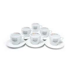 Profitec 6oz Cappuccino Cup Set -Coffee Series Shop profitec cappucccno cups pyramid
