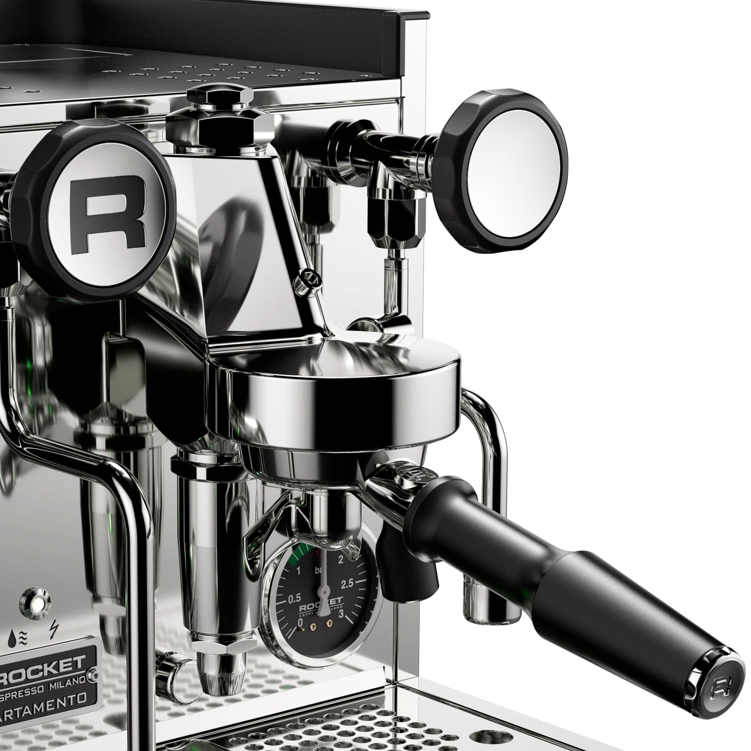 Rocket Espresso Appartamento TCA Espresso Machine With Flow Control - White 11 Rocket Espresso Appartamento TCA Espresso Machine With Flow Control - White - Image 9