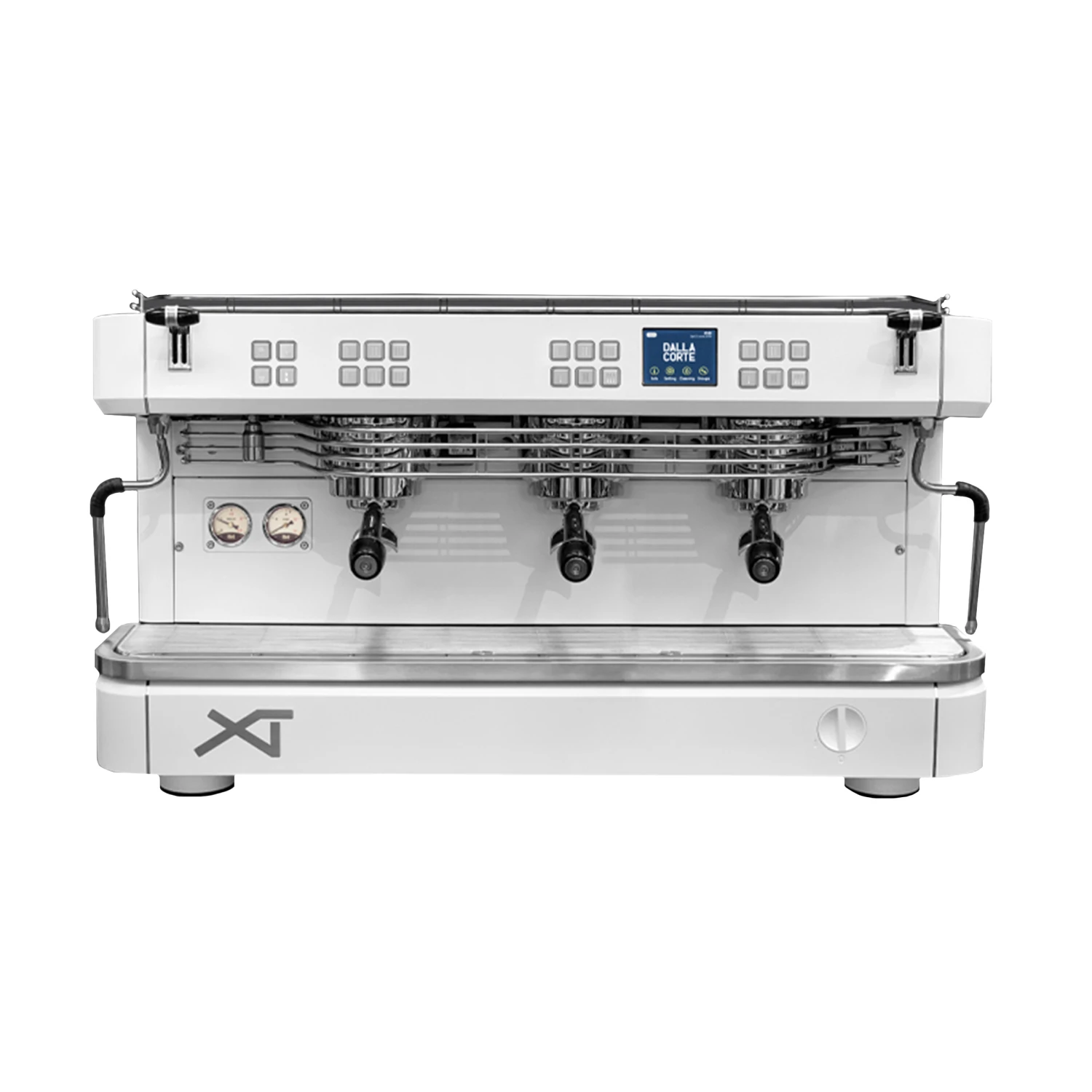 Dalla Corte XT Classic Espresso Machine - 3-Group Total White 3 Dalla Corte XT Classic Espresso Machine - 3-Group Total White